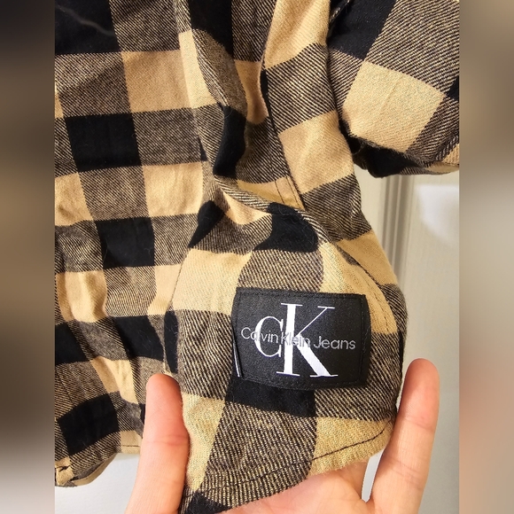 NWOT | Calvin Klein Cotton Flannel | Size Small - Picture 3 of 9